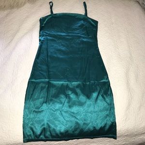 Turquoise dress